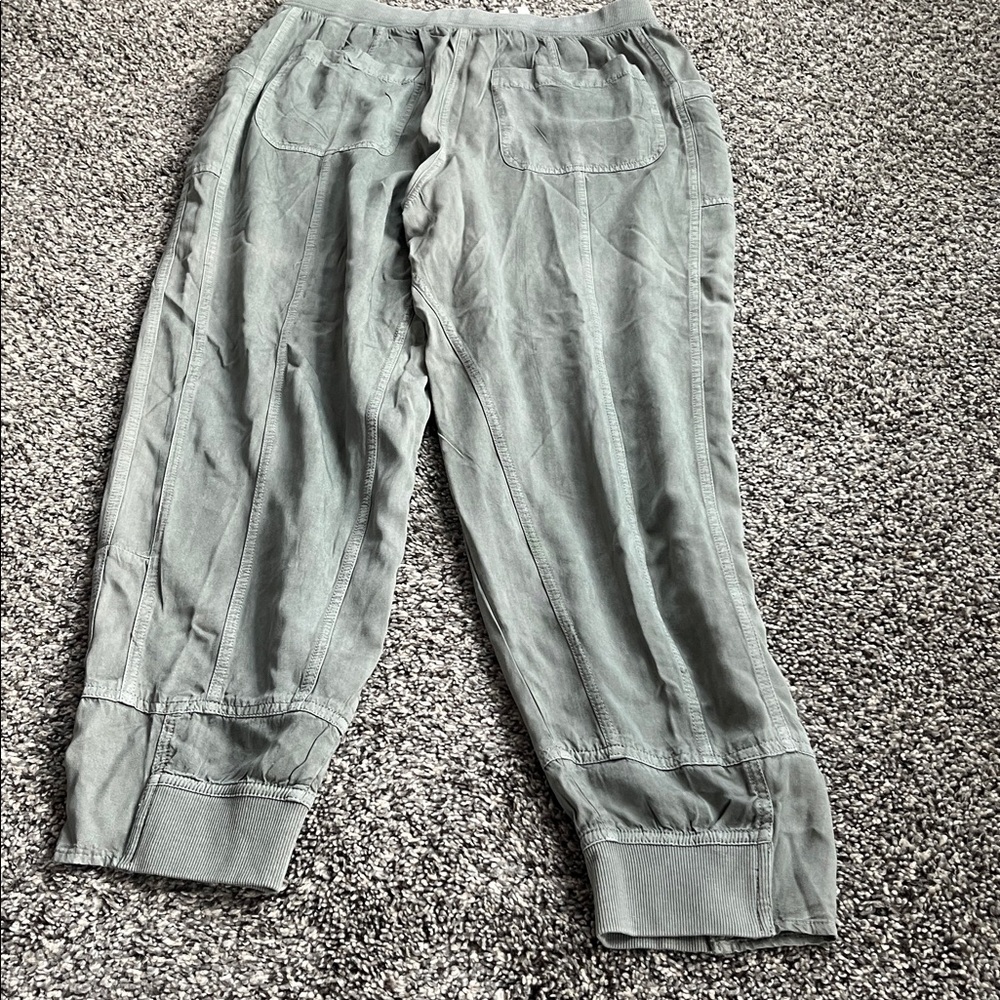ANTHROPOLOGIE Daily Practice Joggers Spruce Green NWT size S - Picture 7 of 8